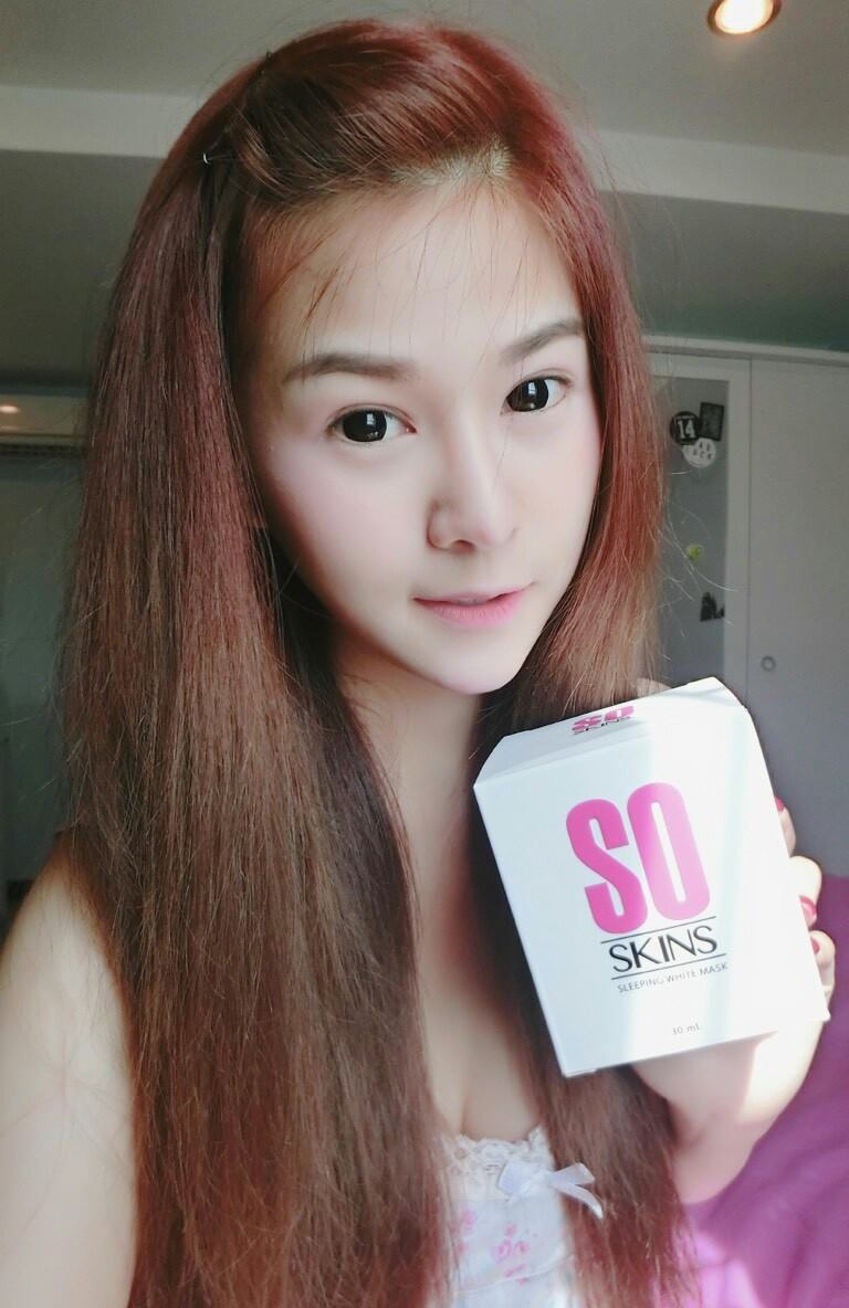 โซ สกิน สลีปปิ้ง ไว ท์มาส์ค (SO SKINS Sleeping White Mask)
