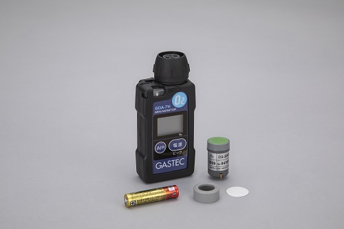 Gastec รุ่นGOA-7H-S เตือนความเข้มข้นของออกซิเจนWearable Oxygen Concentration Indicator Alarm GOA-7H-S