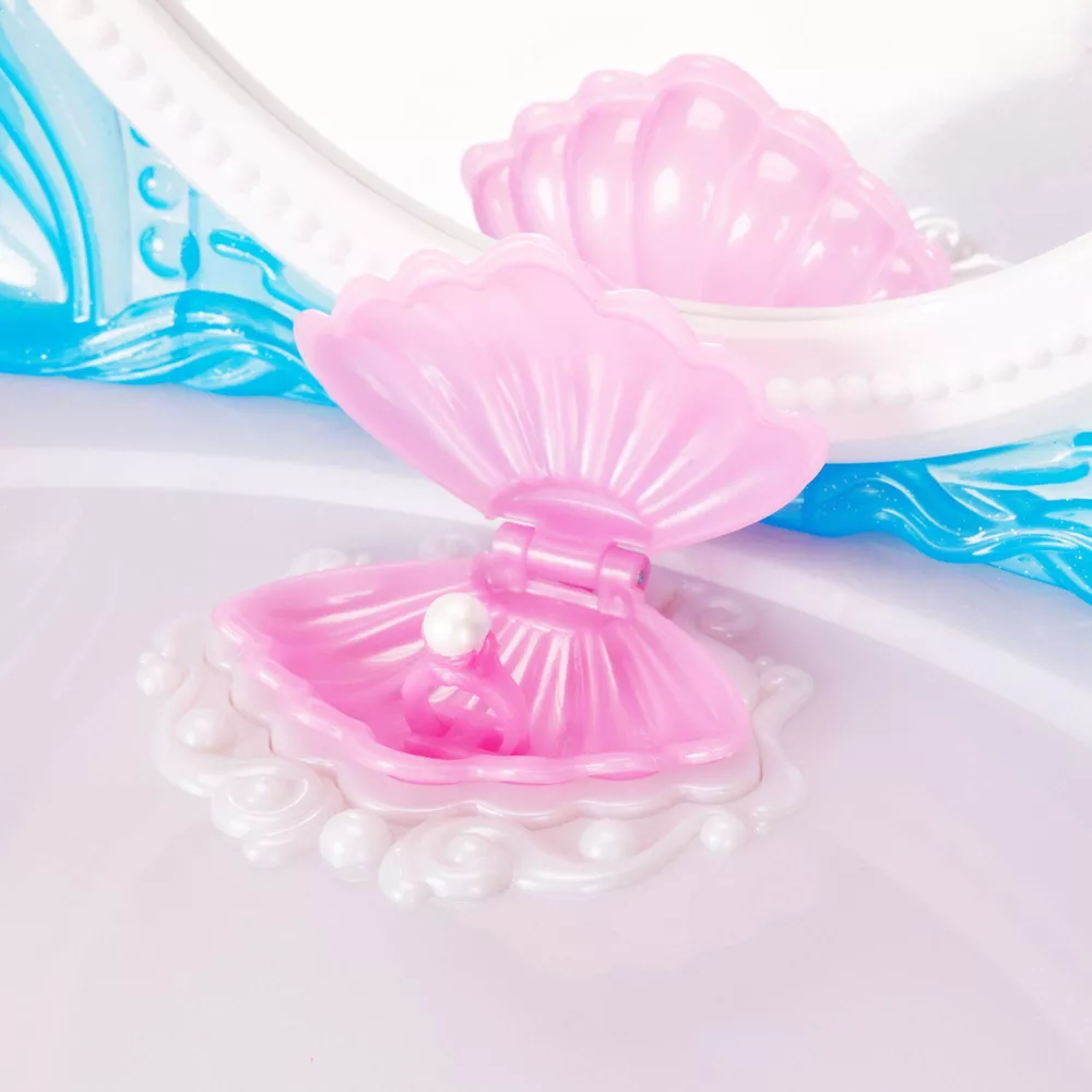 นำเข้า US Disney Princess Playdate Ariel โต๊ะเครื่องแป้งเจ้าหญิงแอลเรียล ราคา 6,990 บาท