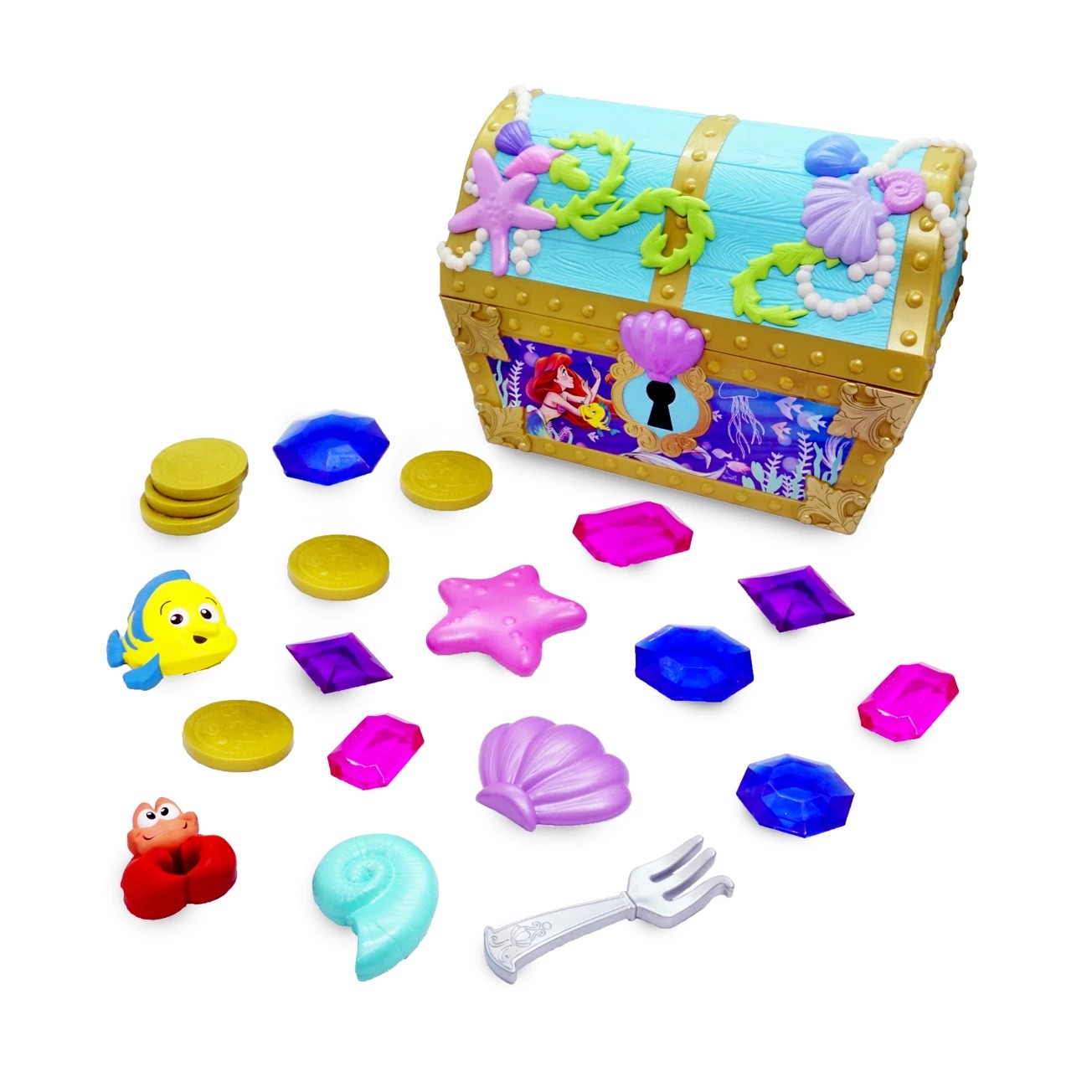 กล่องสมบัตินางเงือกน้อย Ariel Dive Chest Play Set – The Little Mermaid