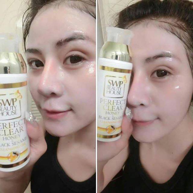 เจลล้างหน้าน้ำผึ้งงาดำ (Perfect Clear Honey & Black sesame Cleansing Gel)