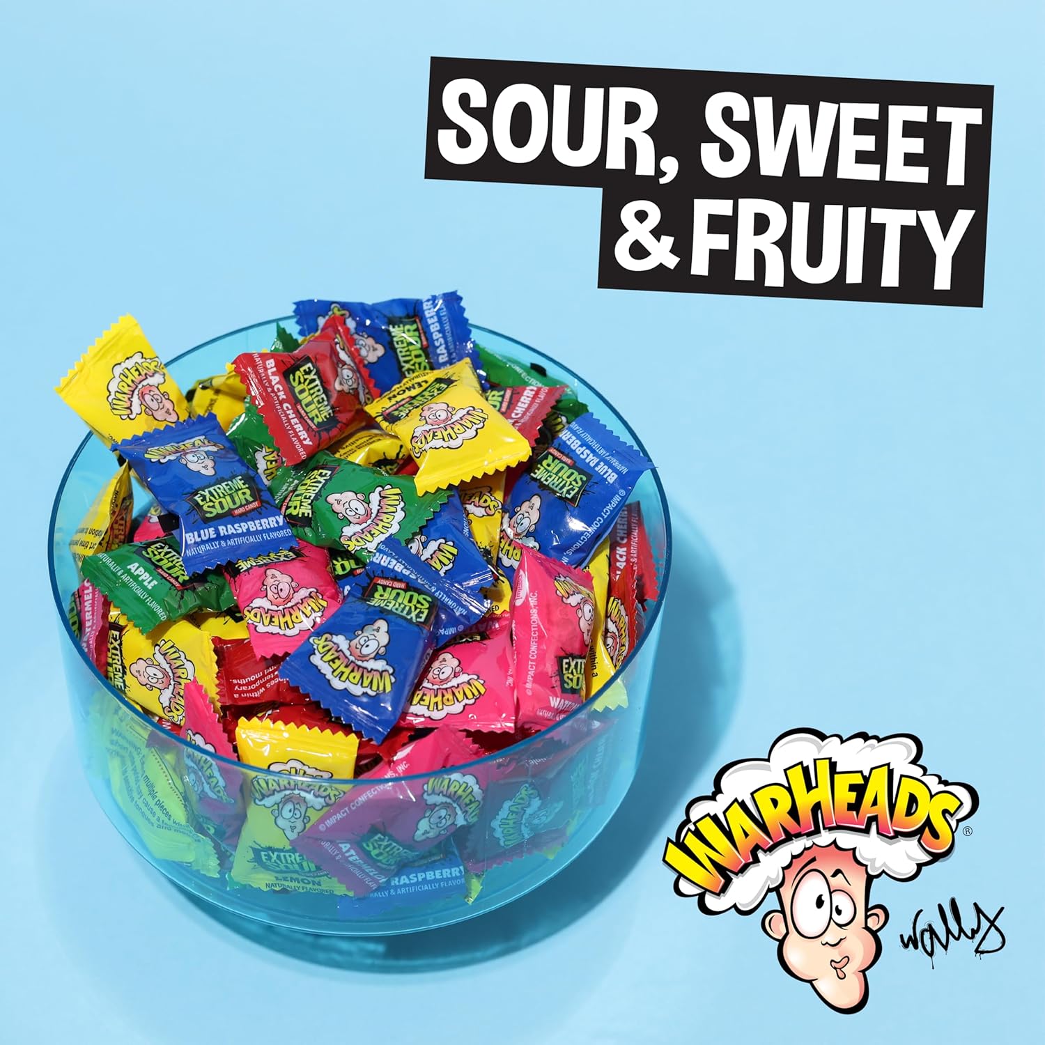 ใหม่ล่าสุด✨นำเข้าเองจาก🇺🇸 WarHeads Extreme Sour Hard Candy - ลูกอมรสเปรี้ยวสุดขีดของ WARHEADS คือลูกอมรสดั้งเดิม