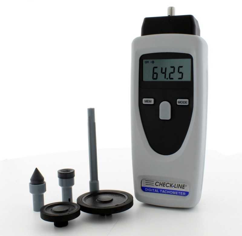CDT-2000HD Combination Contact/Non-Contact Digital Tachometer,Meas.range:1～99999 rpm.