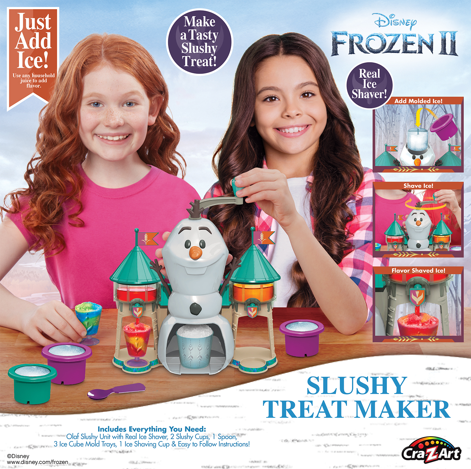 เครื่องทำน้ำแข็งเกล็ดหิมะ Disney Frozen 2 Slushy Maker