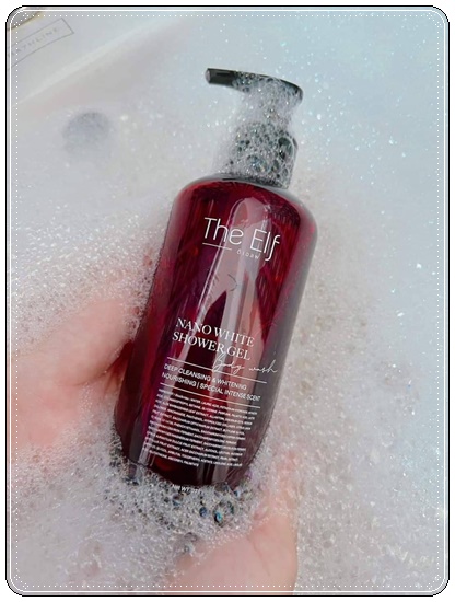 ครีมอาบน้ำดิเอลฟ์ The Elf NANO White Shower Gel Body Wash