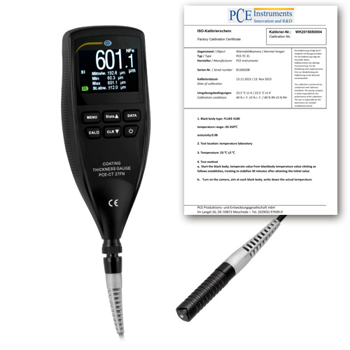 PCE รุ่นCT-27FN-ICA incl. ISO Calibration Certificate อุปกรณ์สำหรับวัดรถยนต์Car Measuring Device