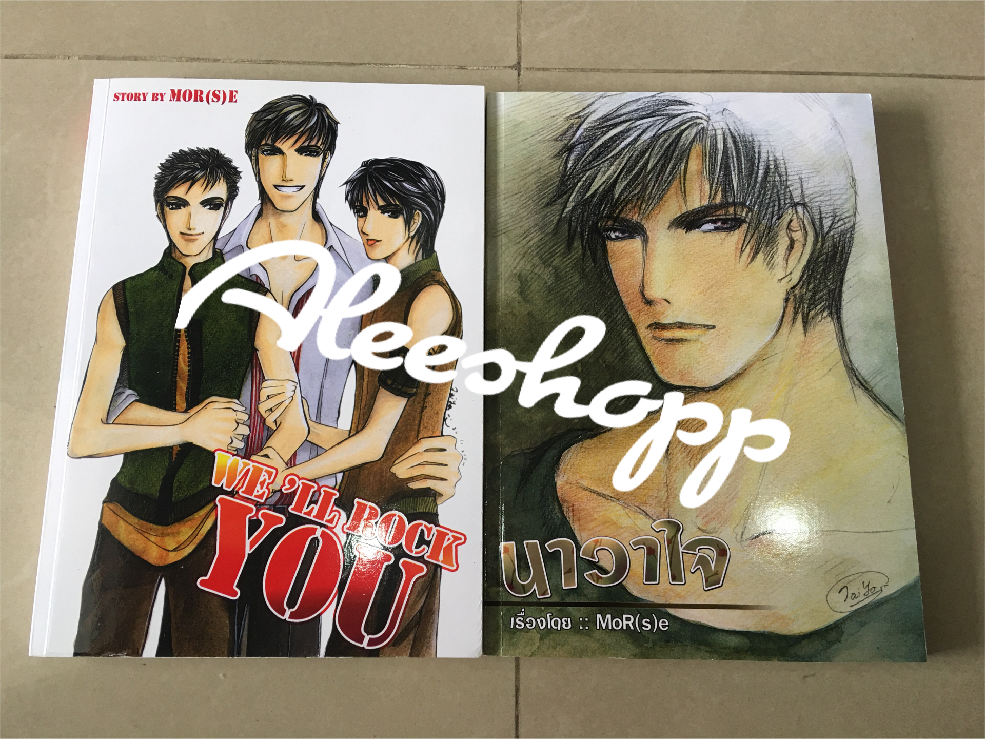 นิยาย นาวาใจ + WE’LL ROCK YOU มือสอง