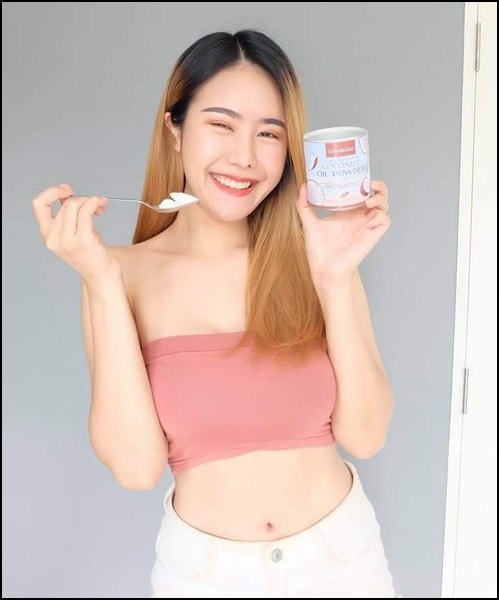 ชาร์มาร์ โคโค่ Charmar Coconutdd Oil Powder (1แถม1)