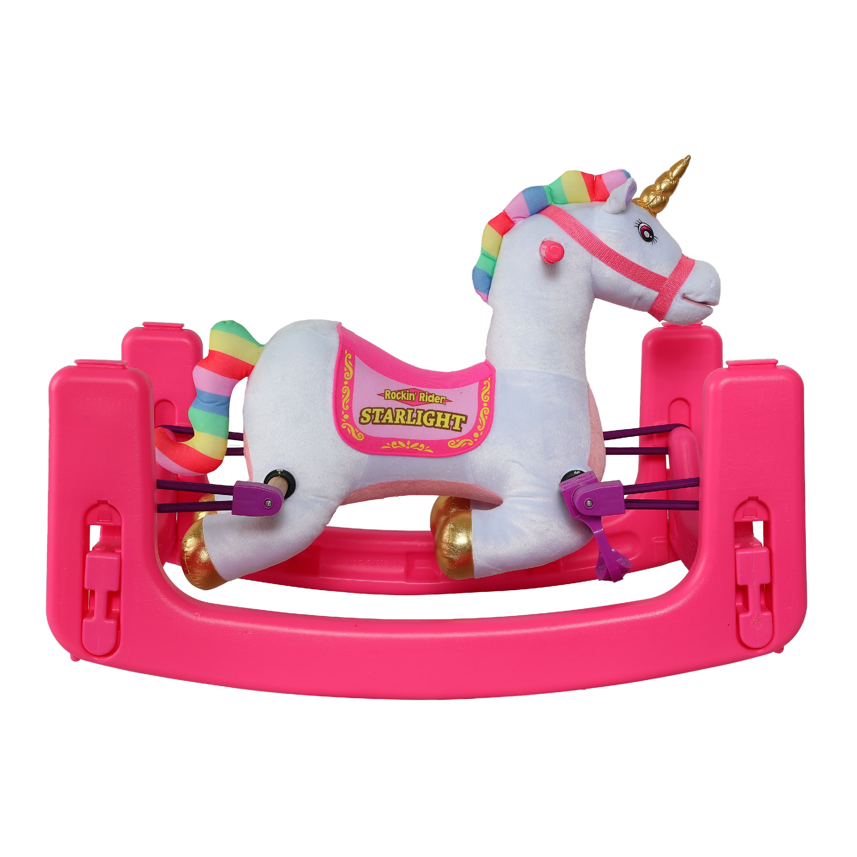 Rockin' Rider Starlight Grow-with-Me Unicorn ม้ายูนิคอร์นโยกพร้อมเสียงปรับระดับได้ สีชมพู ราคา 6,990