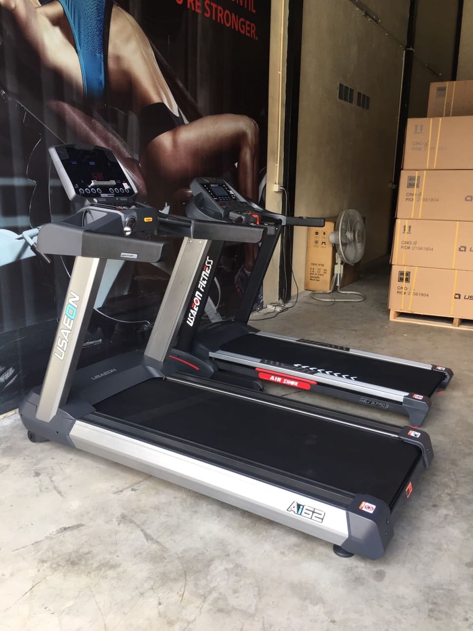ลู่วิ่งไฟฟ้าฟิตเนส USAeon รุ่น Ai62 Motor 5 AC