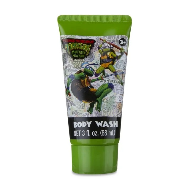 นำเข้า🇺🇸 เซ็ทอาบน้ำนินจาเต่า Teenage Mutant Ninja Turtles 4-Piece Soap & Scrub Gift Set, เหมาะสำหรับเด็กอายุ 3+ , ราคา 490 บาท