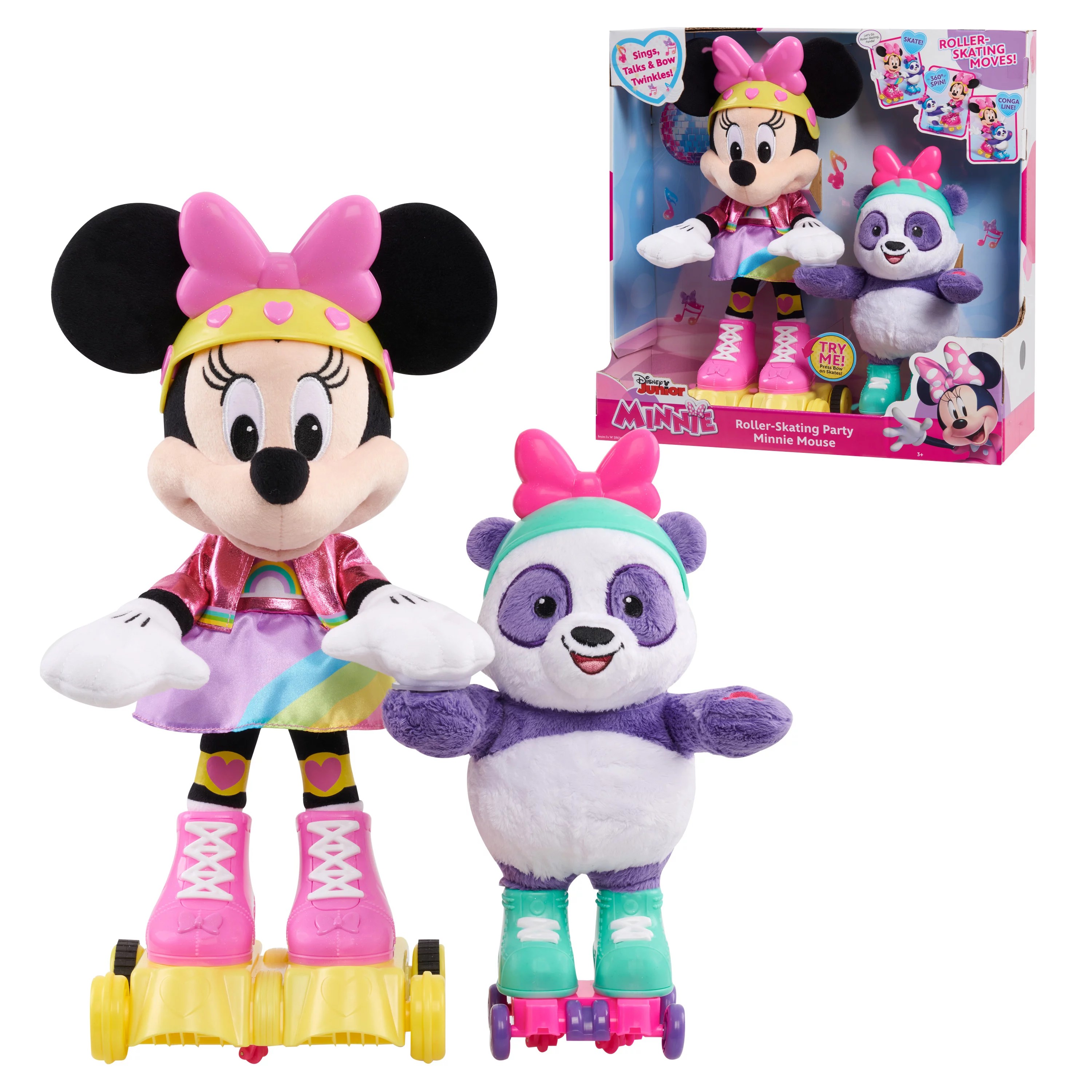ใหม่✨ มินนี่เมาส์และโรลเลอร์สเก็ตDisney Junior Minnie Mouse Roller-Skating Party Minnie Mouse, 3+ ราคา 2,590. -