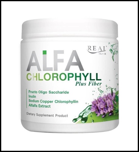 อัลฟาฟ่า คลอโรฟิลล์ Alfa Chlorophyll Plus Fiber