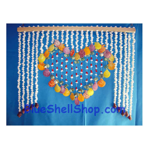 ม่านโค้งสั้นทึบลายโค้งพระจันทร์