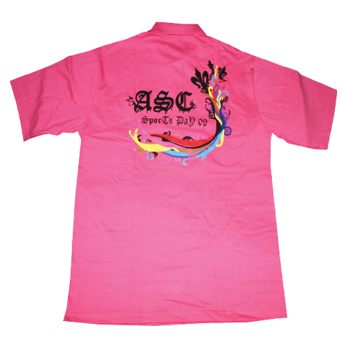 เสื้อกีฬาสี โรงเรียนอัสสัมชัญคอนแวนต์ เนื้อ Cotton# 20