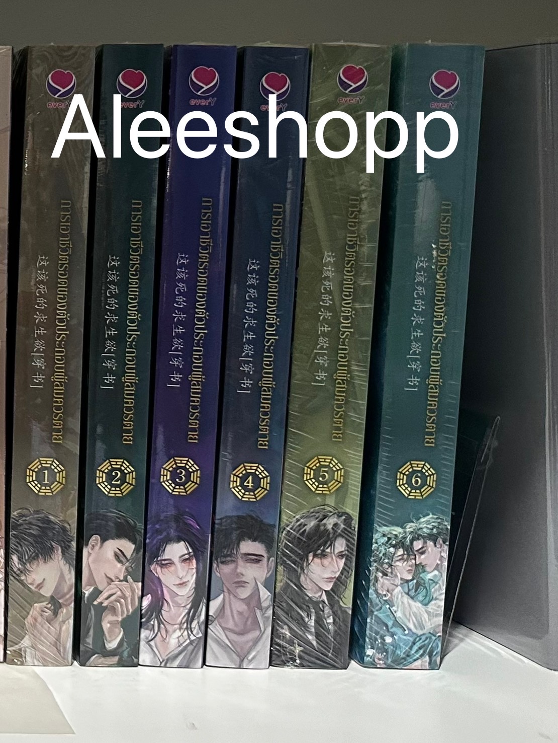 นิยายแปล การเอาชีวิตรอดของตัวประกอบผู้สมควรตาย 6 เล่มจบ รอบจอง ของไม่ครบ