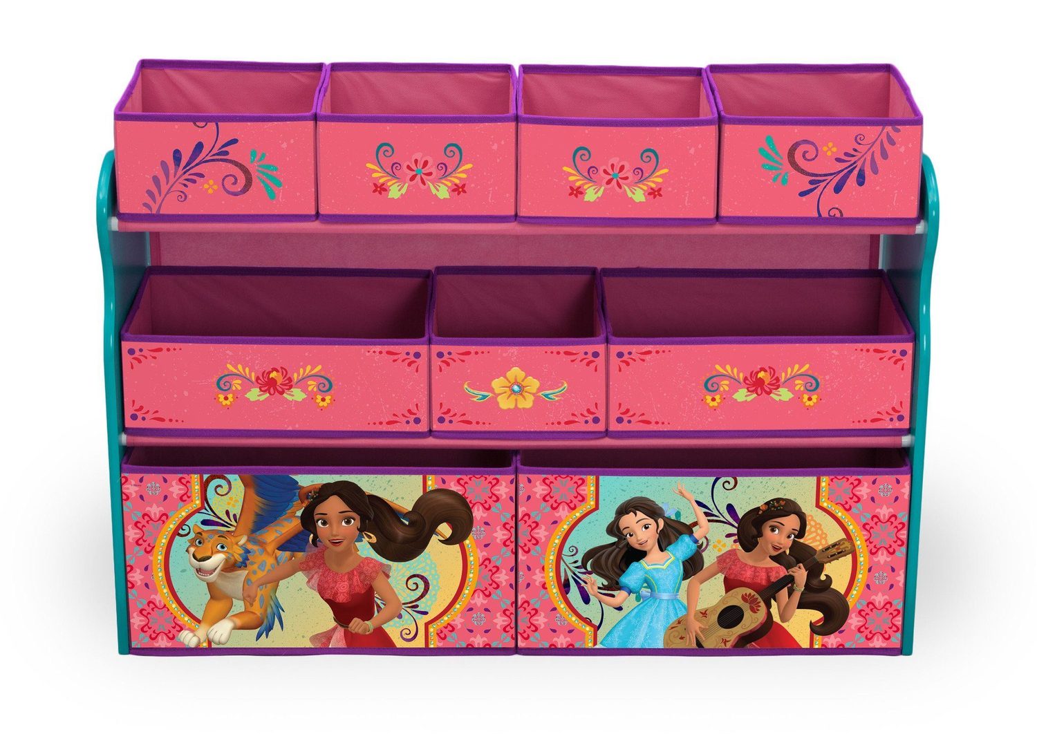 Elena of Avalor Deluxe Multi-Bin Toy Organizer ชั้นเก็บของเด็ก ลาย Elena ขนาดใหญ่ ราคา 2,590