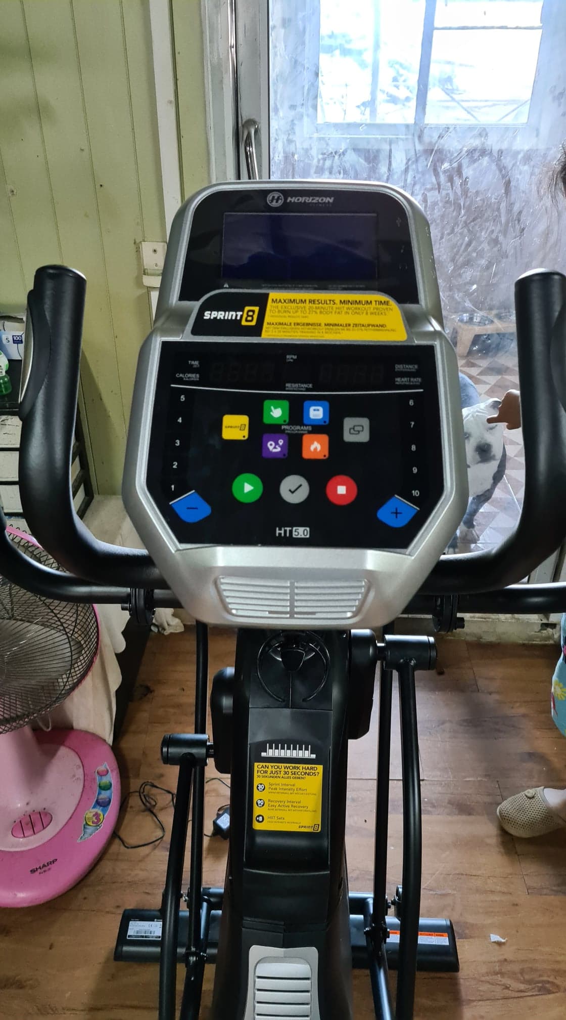 Elliptical horizon ht.50 peak trainer/เครื่องเดินวงรี