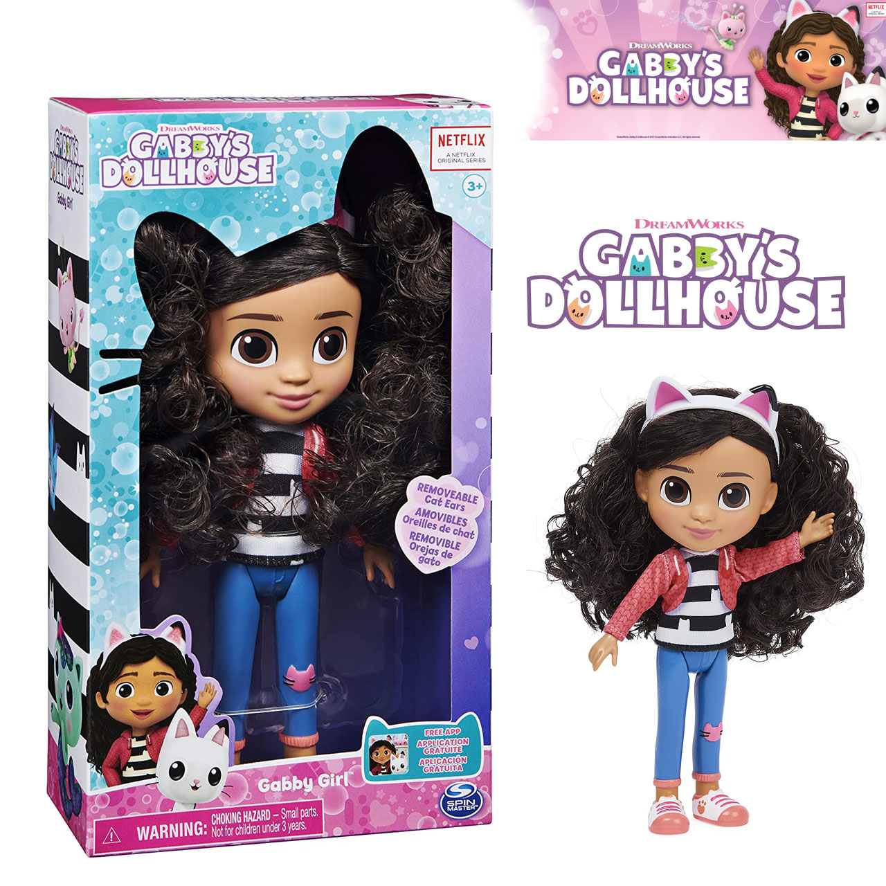 ตุ๊กตา Gabby Girl ขนาด 8 นิ้ว, ของเล่นเด็กสำหรับวัย 3 ขวบขึ้นไป Gabby's Dollhouse ราคา 990 - บาท