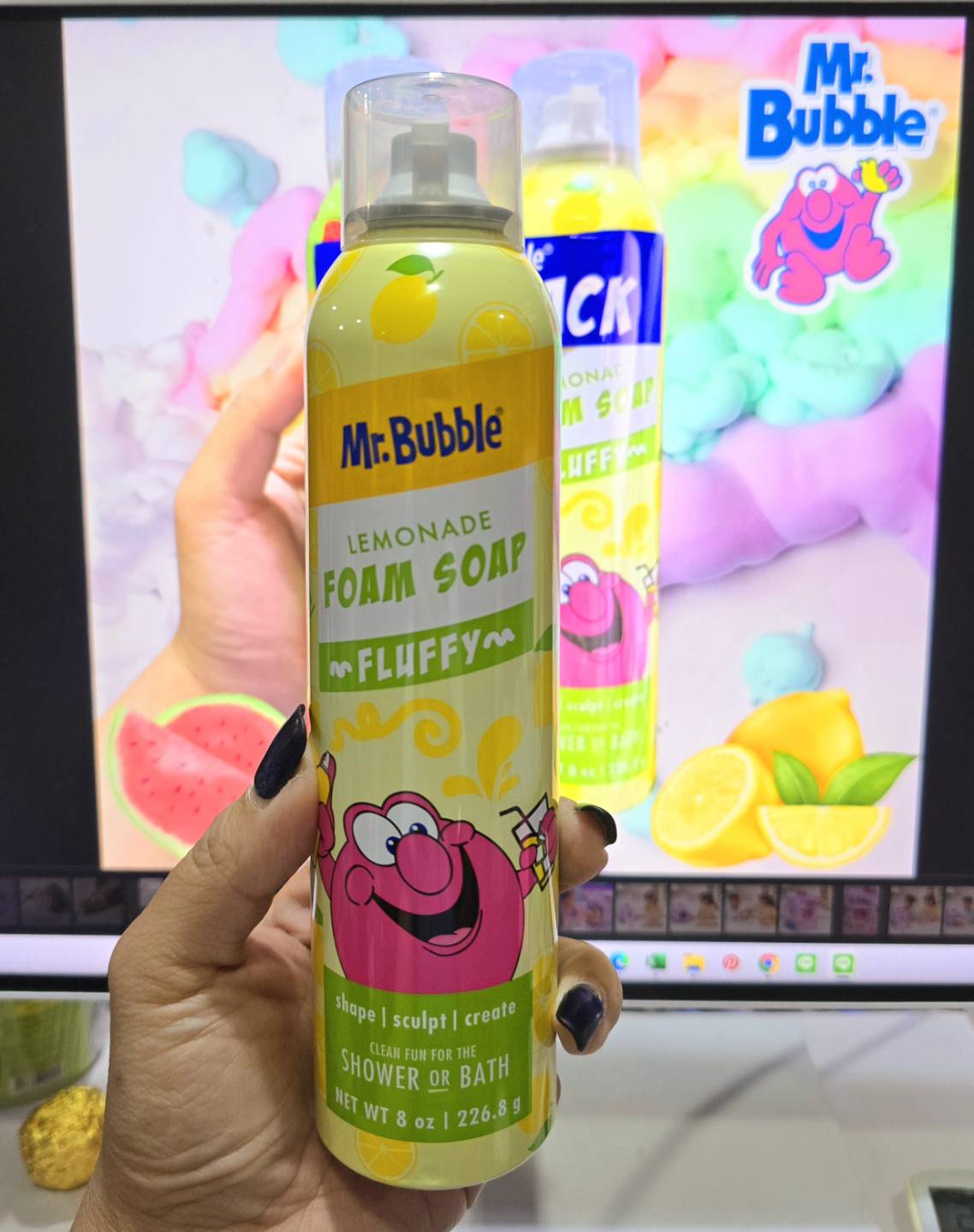 พร้อมส่ง อาบสะอาด อาบสนุก Mr.Bubble Foam Soap Twin Pack ขนาด 8 oz. Foam soap เป็นฟองโฟมนุ่ม ๆ