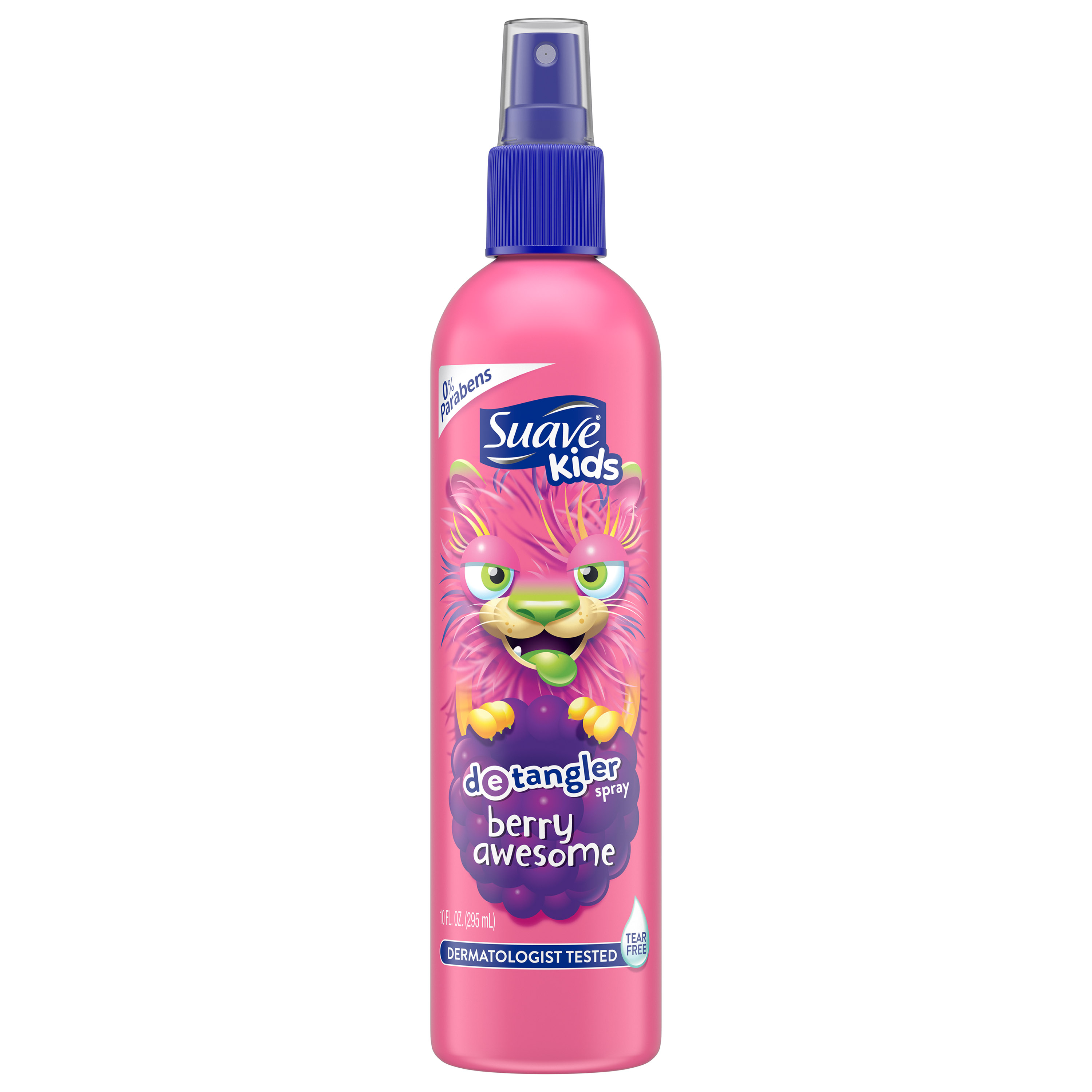 สเปรย์บำรุงผมป้องกันผมพันกัน Suave Kids Swirlberry Detangler Spray, 10 oz