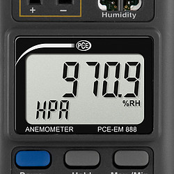 PCE รุ่นEM-888 Multifunction 2Mini เครื่องวัดความเร็วลมAnemometer