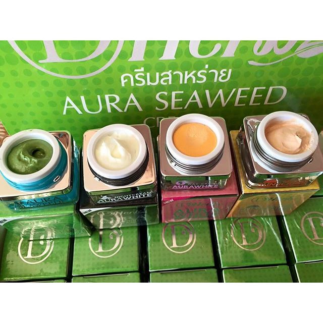 ครีมสาหร่าย ดีเฮิร์บสูตรสาหร่าย (AURA SEAWEED CREAM)