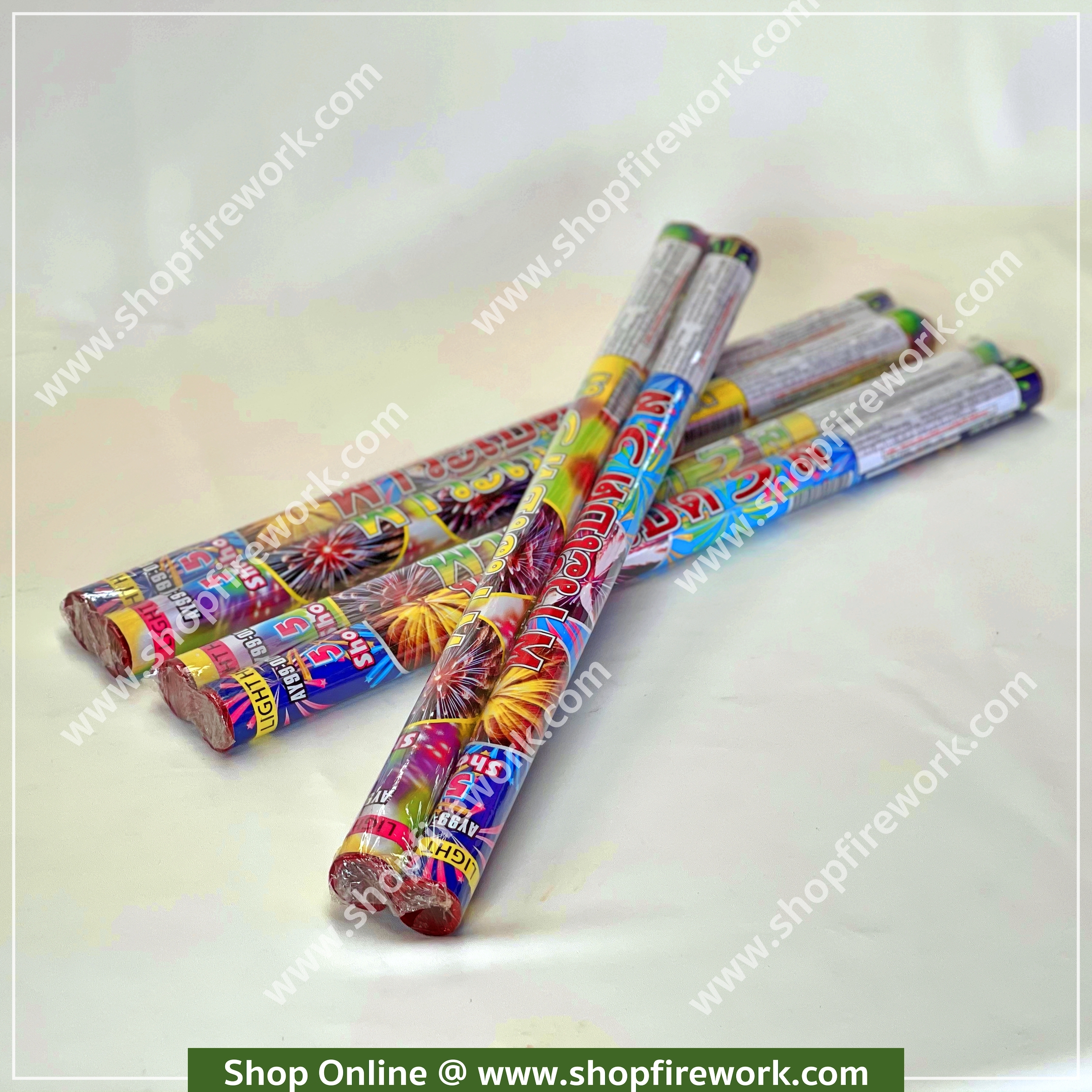 5 bangs 5 colors thunder sky