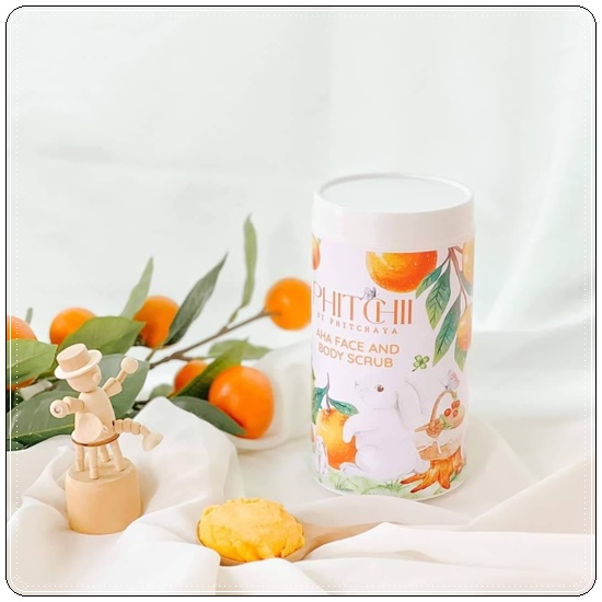 สครับพิชชี่ PHITCHII BY PHITCHAYA AHA FACE & BODY SCRUB