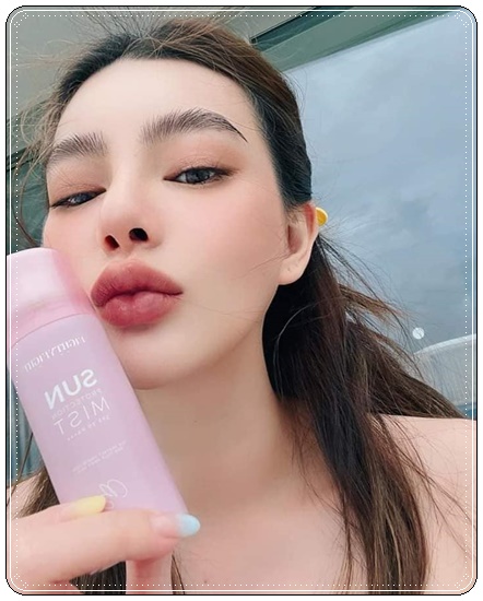 สเปร์ยกันแดดดิว อริสรา Sun Protection Mist BY DUE Arisara