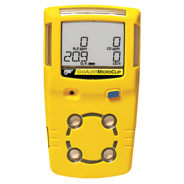 BwTechnology รหัส MicroClip-XT เครื่องวัดก๊าซแบบหลายก๊าซขนาดพกพา,Multi gas detector,4gas detector(H2S,CO,O2,LEL)