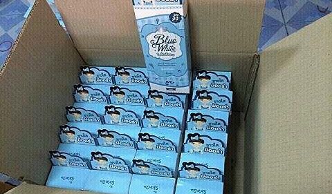 โลชั่นฟ้าขาว Blue white