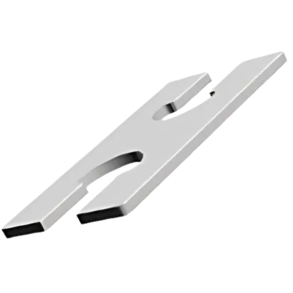 D1.0±0.05M260A-ITY เกจวัดร่องชิ้นงานขนาดผลิตจากเหล็ก1.0มิลลิเมตร,Steel Snap Gauge(U/shape),t=2mm/w=32mm,Go=0.95mm/NoGo=1.05mm,SKD11 with hardening,(w/calibration certificate,ISO/IEC-17025)