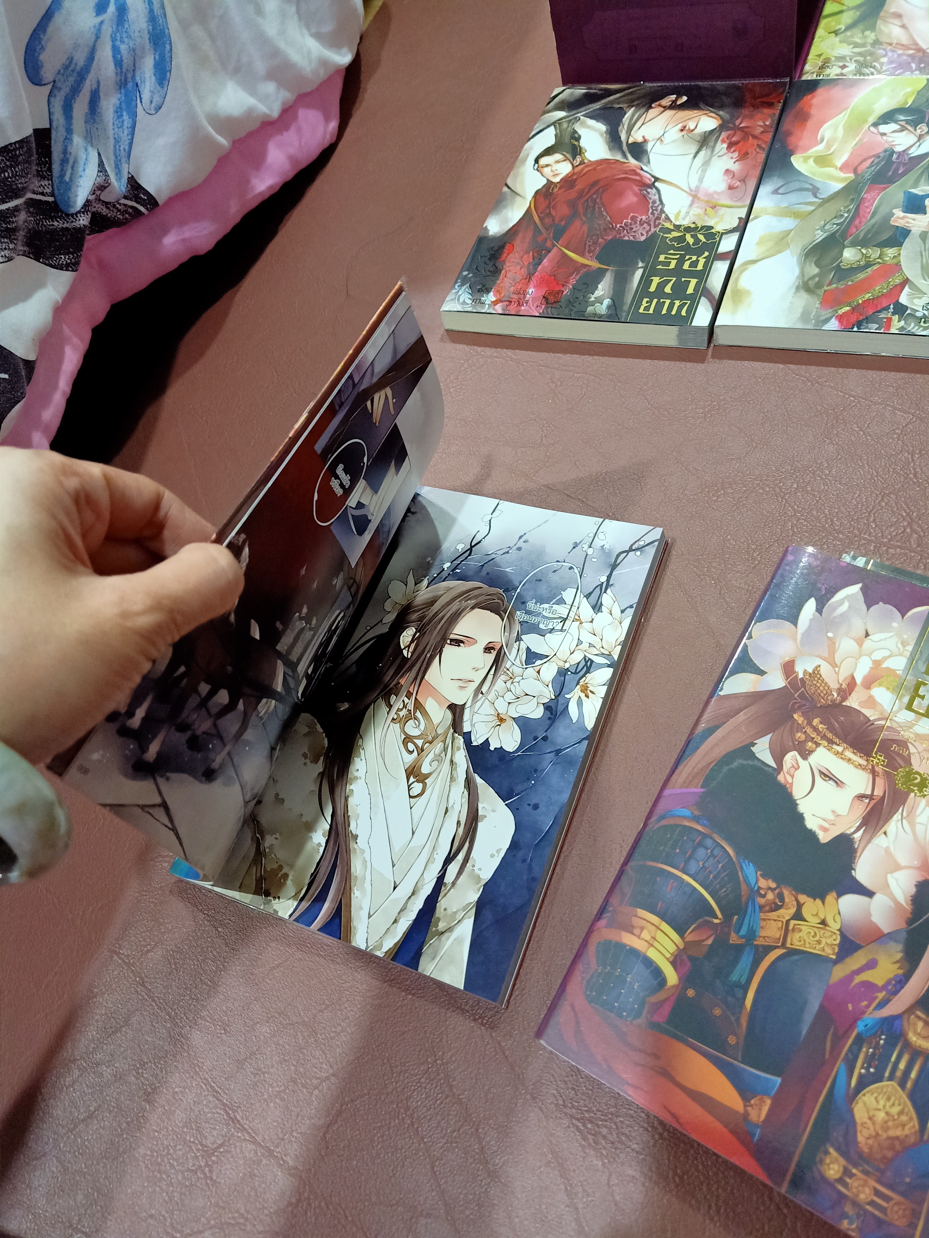 Boxset นิยายแปล รัชทายาท 5 เล่ม รอบจอง ฉบับรีปิ้น + การ์ตูน 3 เล่ม + เล่มพิเศษ + โดจิน