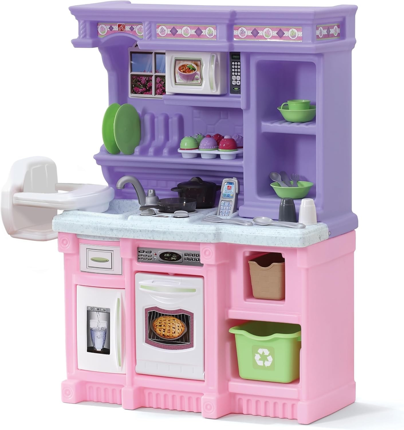 ✨นำเข้าจาก 🇺🇸“เสริมจินตนาการและทักษะการเรียนรู้ให้ลูกน้อยด้วย Step2 Little Baker’s Kids Kitchen Playset-ชุดครัวจำลอง รคา 6,990 บาท