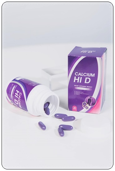 Calcium Hi D Plus แคลเซียมไฮดีพลัส เพิ่มสูง (1แถม1)