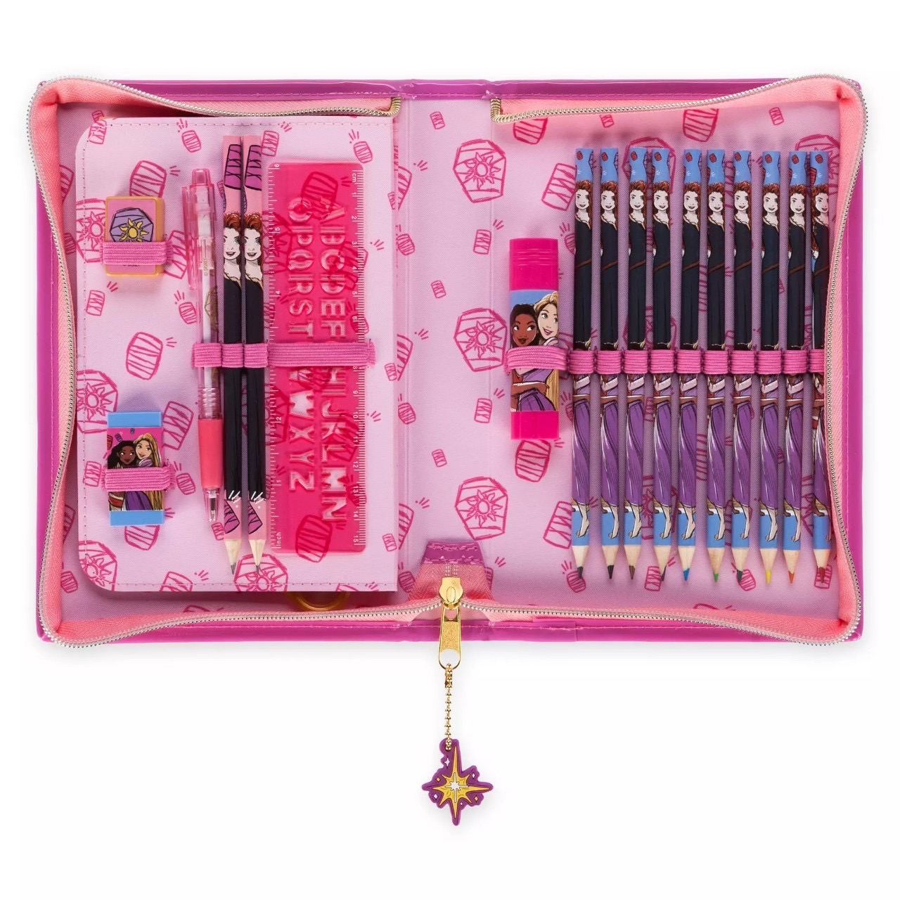 กระเป๋าเครื่องเขียน ลายเจ้าหญิงDisney Princess Zip-Up Stationery Kit , ราคา 990 บาท