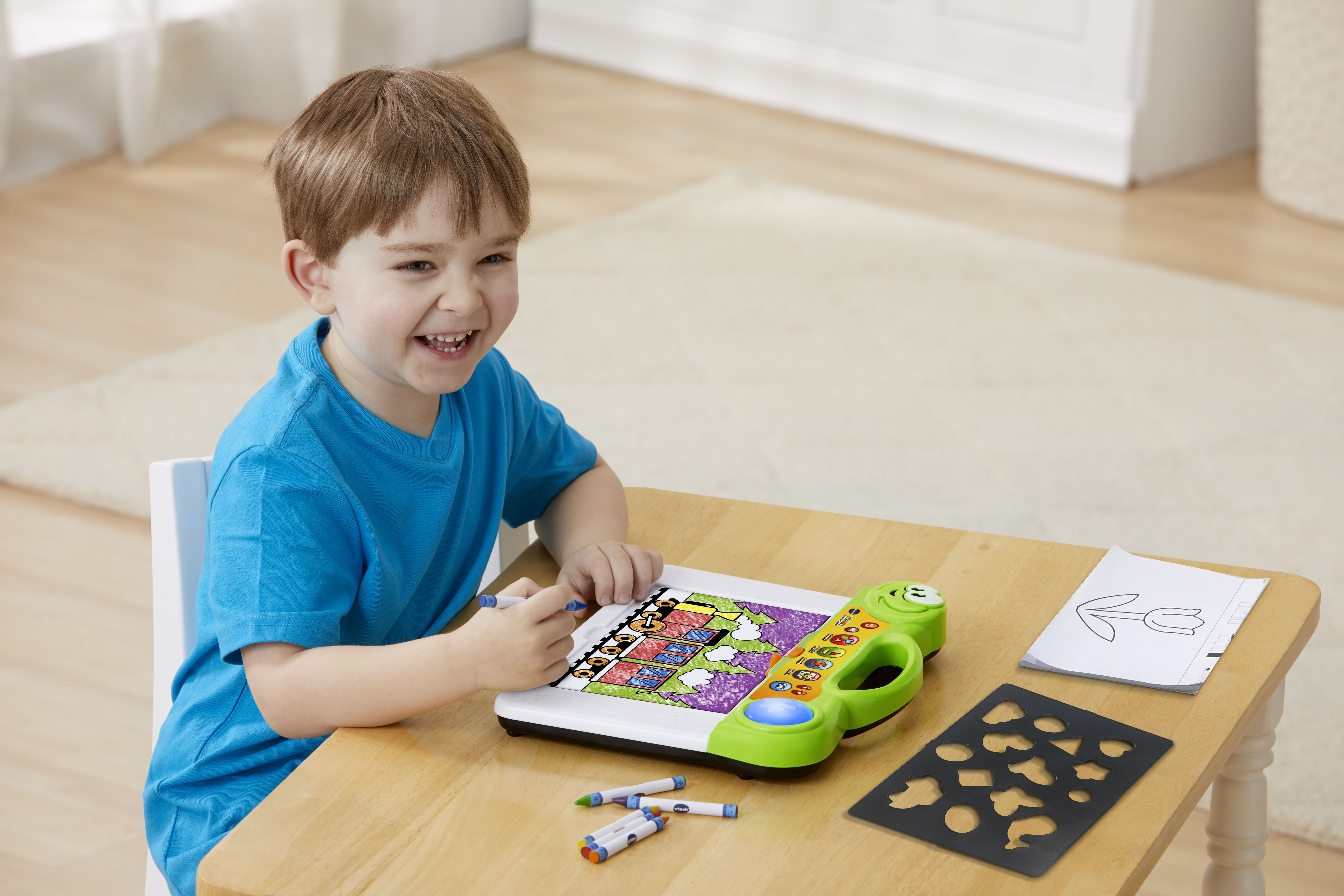 กระดานอัจฉริยะพูดได้ สอนวาดรูป ระบายสีและคำศัพท์ VTech DigiArt Color by Lights ราคา 1690 บาท