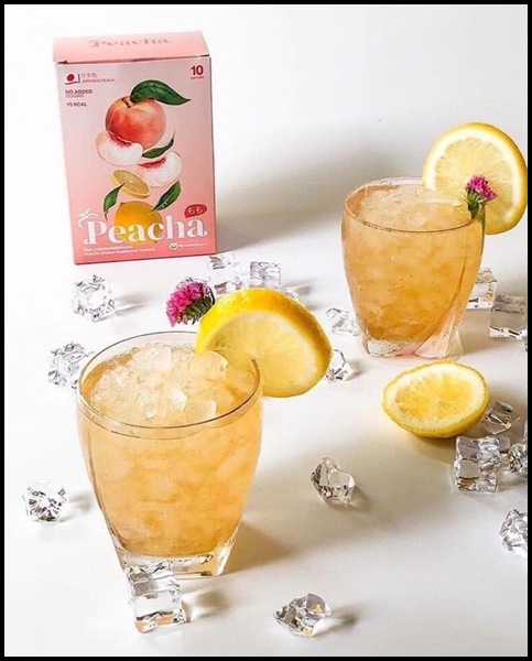 พีชชา ชาพีชลดพุง peacha