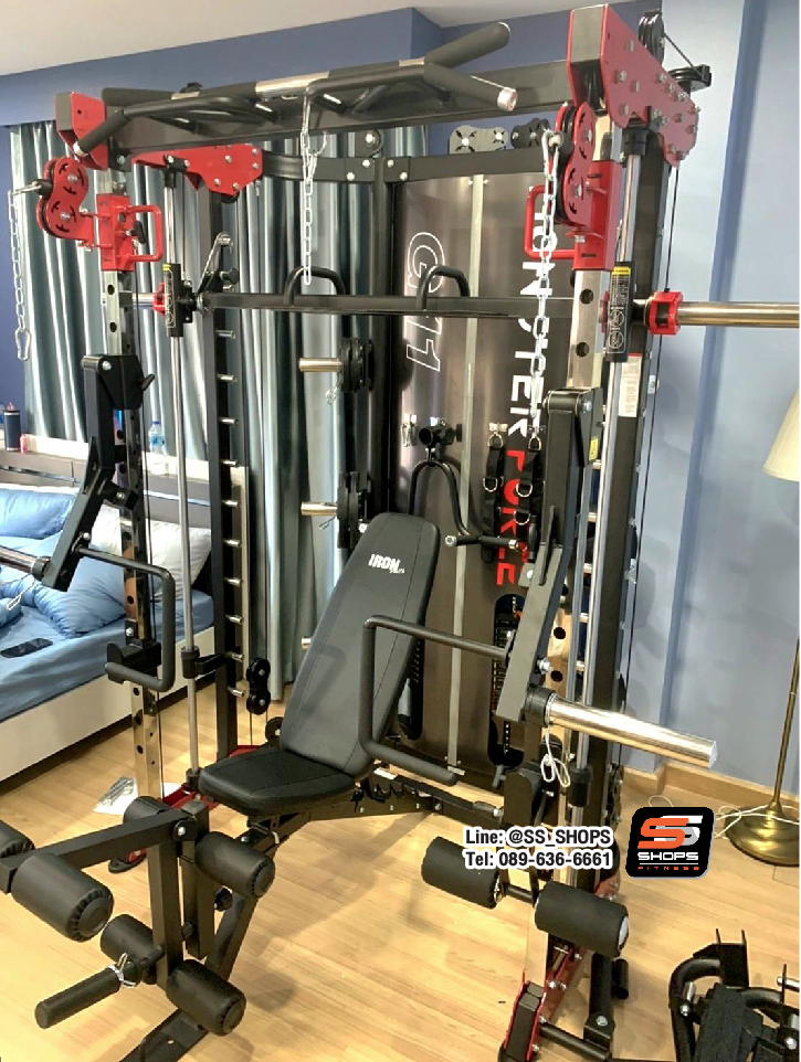 Jammer Arms แจมเมอร์ อาร์ม อุปกรณ์เสริมใช้กับ Smith Machine MONSTER FORCE G11 สมิทแมชชีนG11