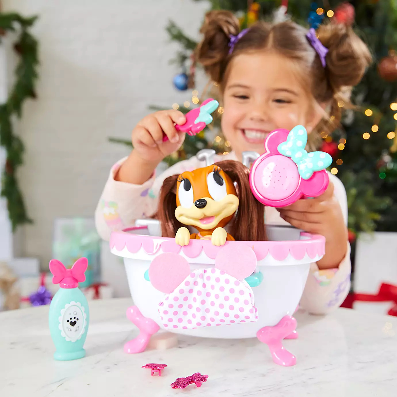 ชุดอ่างอาบน้ำหมาน้อย fifi - Disney Minnie Mouse & Fifi Pet Bath Playset