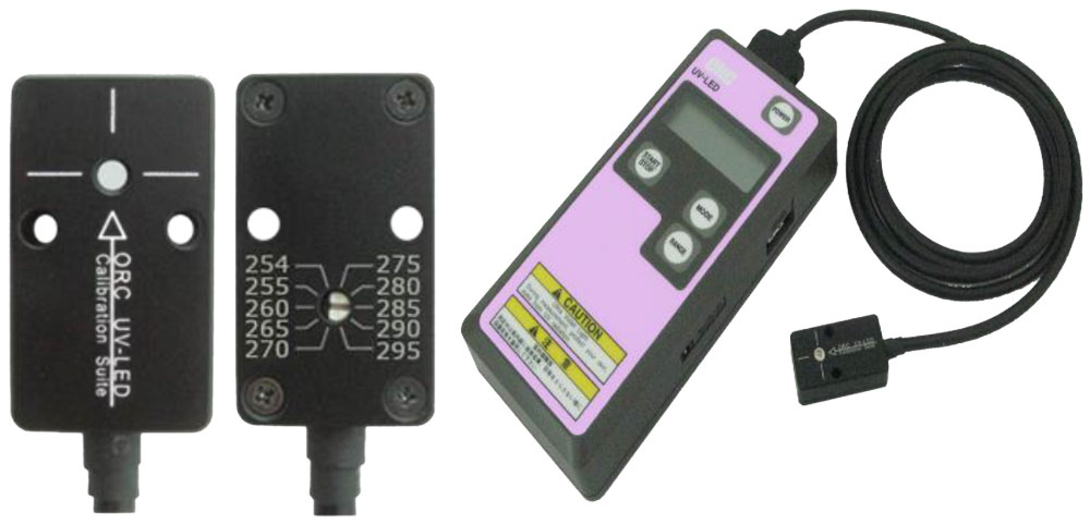 ORC รุ่นUV-LED-01Cเครื่องวัดความเข้มข้นและปริมาณของแสงยูวีUV-LED Intensity,Energy Meter,special Wavelength ranges:254~295nm,Meas.range:0.001~20mW/cm2