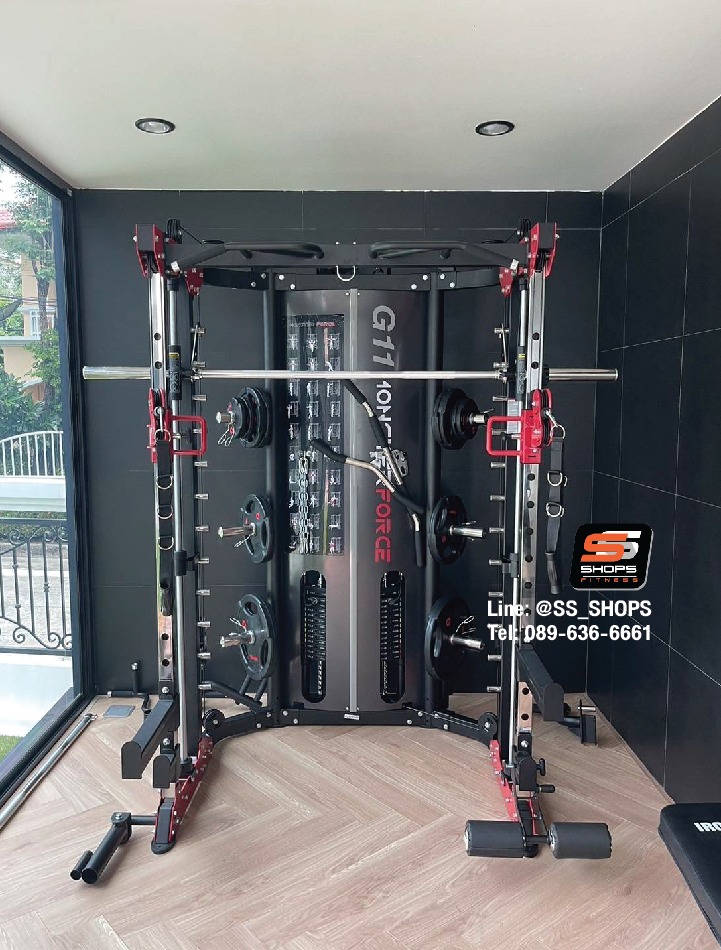 Jammer Arms แจมเมอร์ อาร์ม อุปกรณ์เสริมใช้กับ Smith Machine MONSTER FORCE G11 สมิทแมชชีนG11