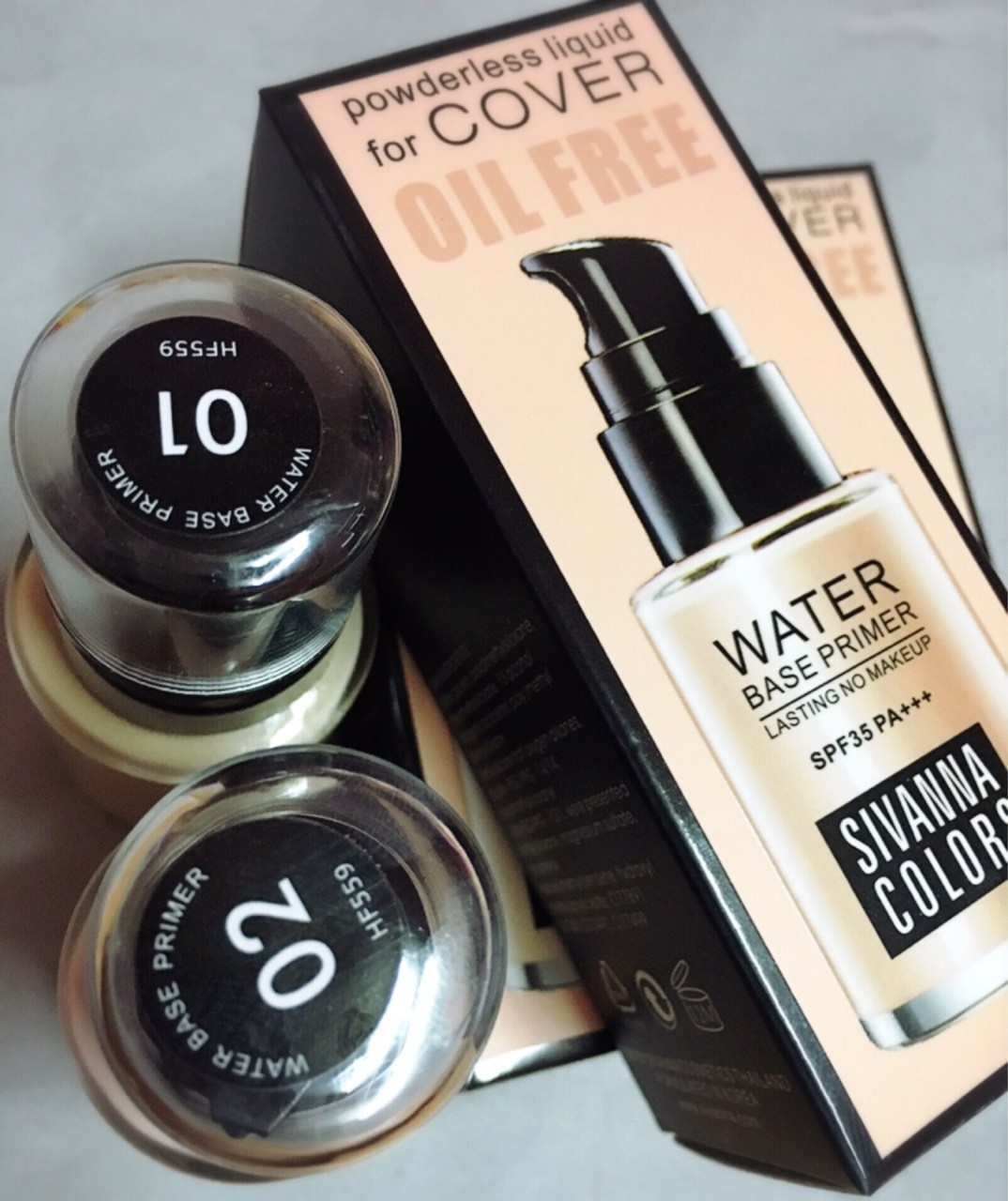 ซีเวียน่า โคเวอร์ ฟาวเดชั่น (Sivanna Colors Cover Foundation HF559)