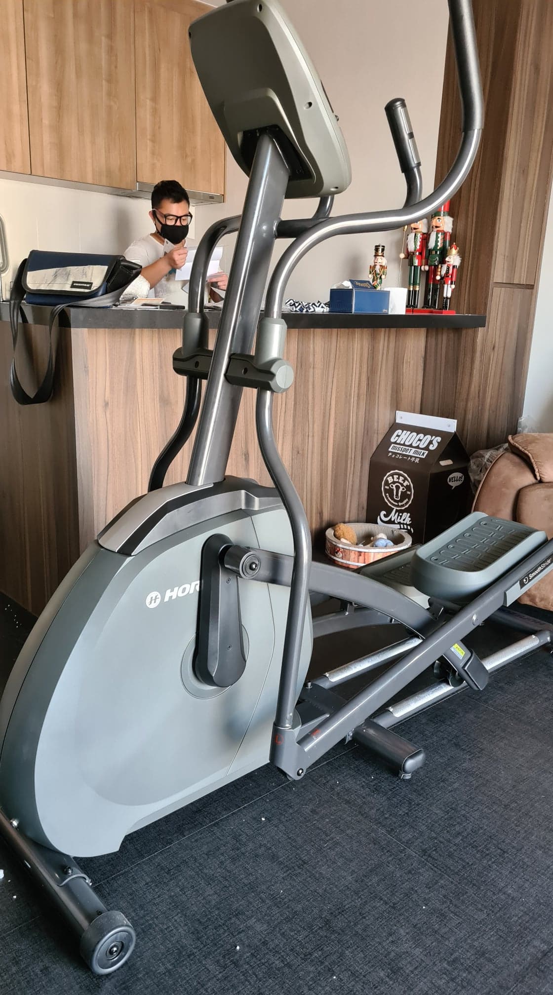 เครื่องเดินวงรี Horizon ex59 elliptical