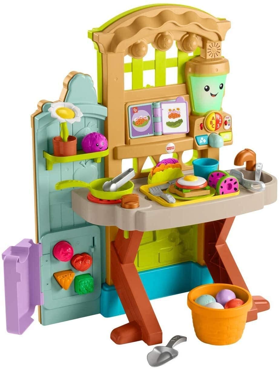 จากฟาร์มสู่ครัว Fisher-Price Laugh & Learn Grow-the-Fun Garden to Kitchen ราคา 4,390 บาท