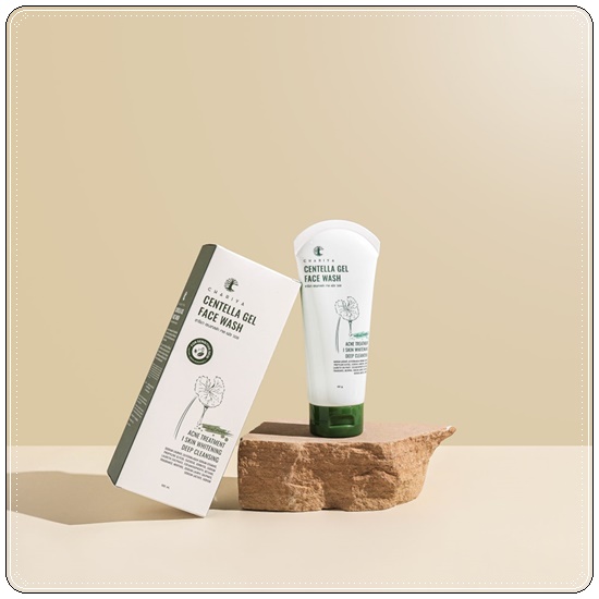 เจลล้างหน้า สูตรลดสิว Centella Gel Face Wash CHARIYA เจลล้างหน้าชาริยา