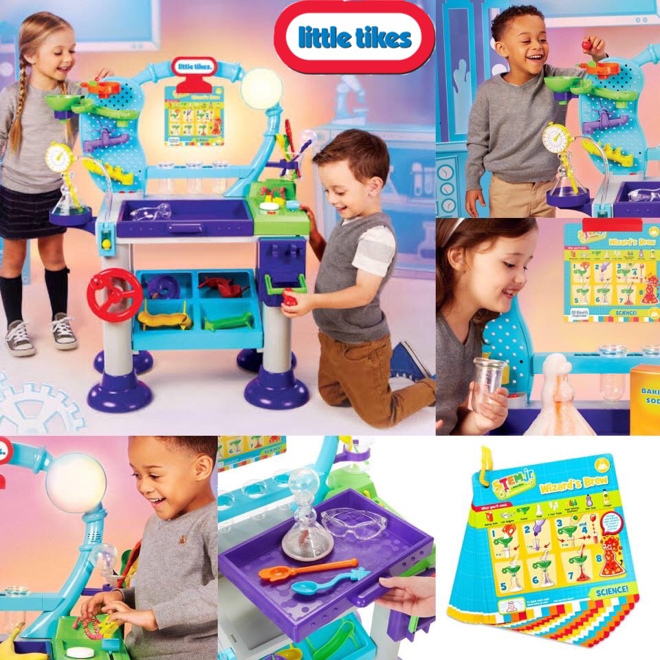 Little Tikes STEM .Jr Wonder Lab toy with Experiment for kids ( ชุดทดลองวิทยาศาสตร์ )