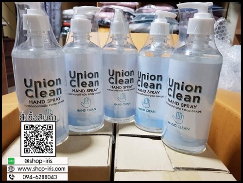 Union Clean แอลกอฮอล์ล้างมือ ชนิดน้ำ