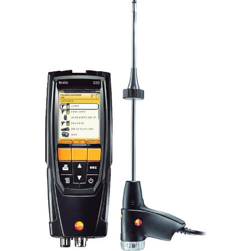 Testo รุ่นTESTO320-O2COเครื่องวิเคราะห์ก๊าซไอเสียจากการเผาไหม้Combustion Exhaust Gas Analyzer TESTO320-O2CO